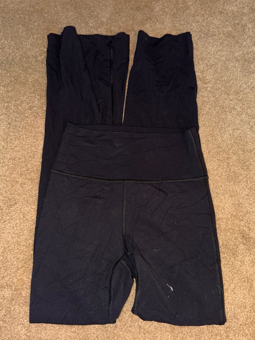 Black High-Waist leggings